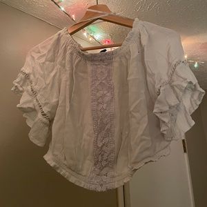 Blouse crop top